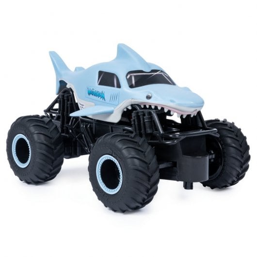 Monster Jam , Megalodon radiocommandé authentique, échelle 1:24, 2,4 GHz, à partir de 4 ans