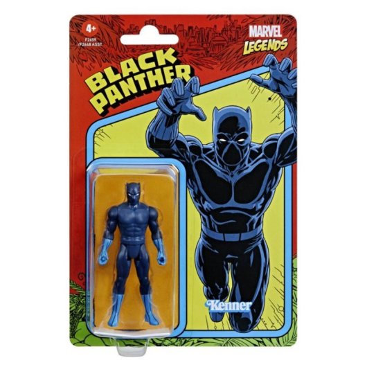 Figura de Acción Marvel Black Panther Hasbro Retro 375 Series 9.5cm Coleccionable Articulada