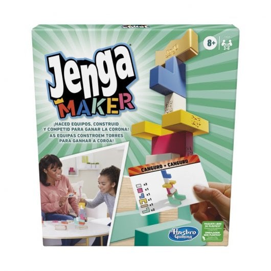 Hasbro Gaming - Jenga Maker - Juego De Mesa