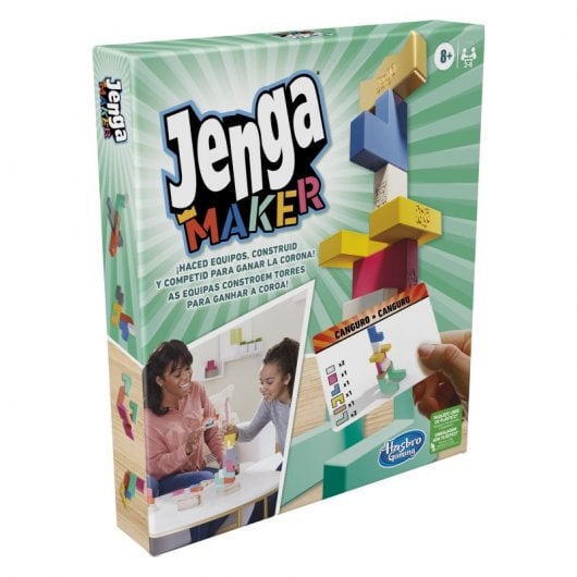 Hasbro Gaming - Jenga Maker - Juego De Mesa