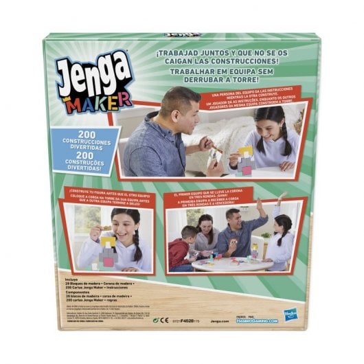 Hasbro Gaming - Jenga Maker - Juego De Mesa