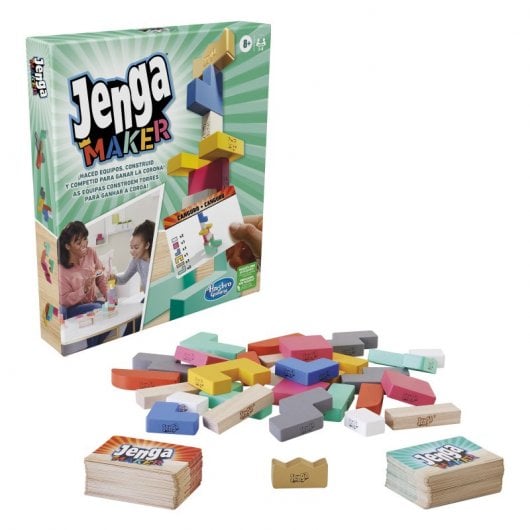 Hasbro Gaming - Jenga Maker - Juego De Mesa