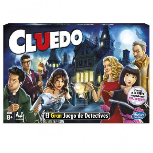 Hasbro Gaming Cluedo Versión En Español Juego De Mesa