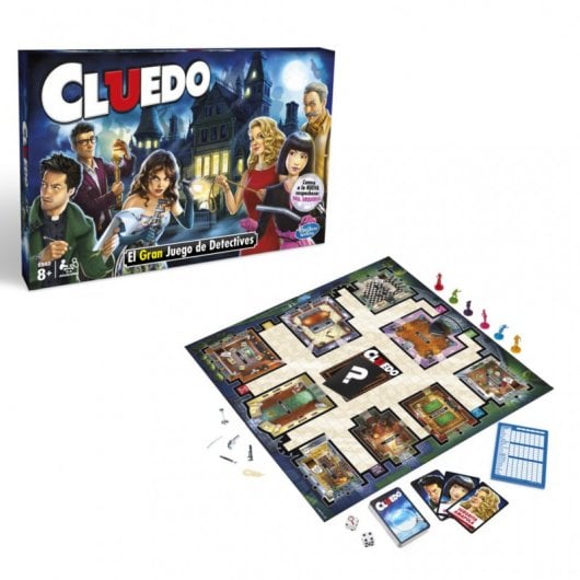 Hasbro Gaming Cluedo Versión En Español Juego De Mesa