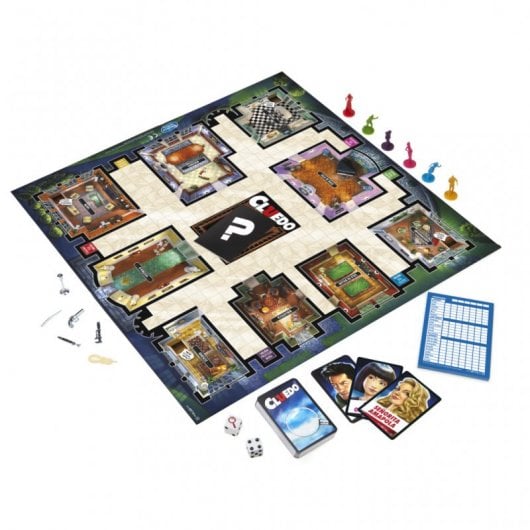 Hasbro Gaming Cluedo Versión En Español Juego De Mesa