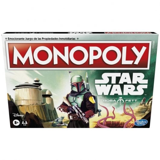 Hasbro Original Monopoly: Star Wars Boba Fett Gioco da tavolo versione spagnola