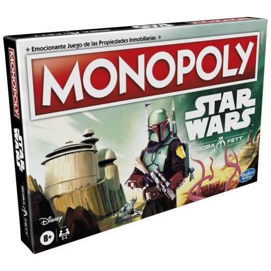 Hasbro Original Monopoly : Star Wars Boba Fett Version espagnole Jeu de société