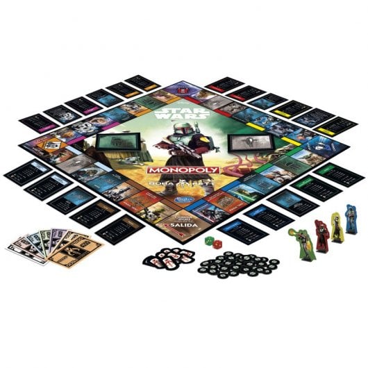 Hasbro Original Monopoly : Star Wars Boba Fett Version espagnole Jeu de société