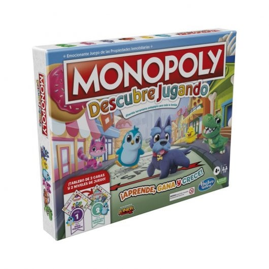 Hasbro Original – Monopoly – Monopoly spielerisch lernen – Spanische Version – Brettspiel