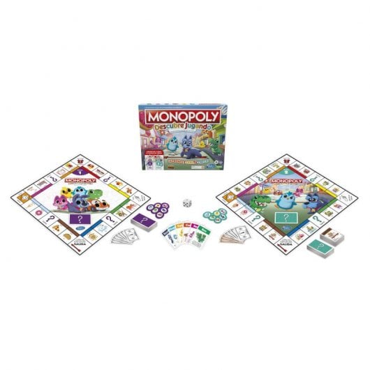 Hasbro Original – Monopoly – Monopoly spielerisch lernen – Spanische Version – Brettspiel
