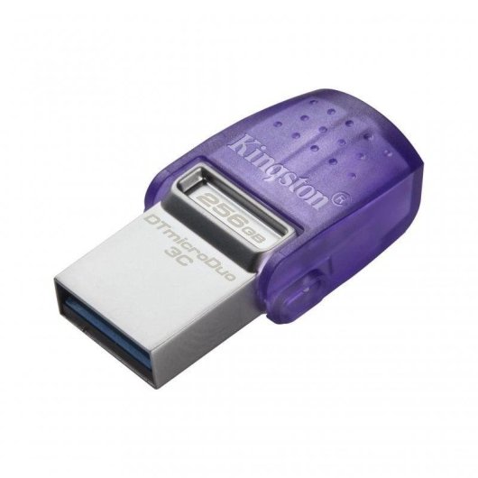 Clé USB Kingston DataTraveler microDuo 3C 256GB USB 3.2 USB-C OTG