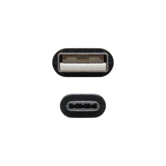 Nanocable Cable USB 2.0 USB-C 3m Negro