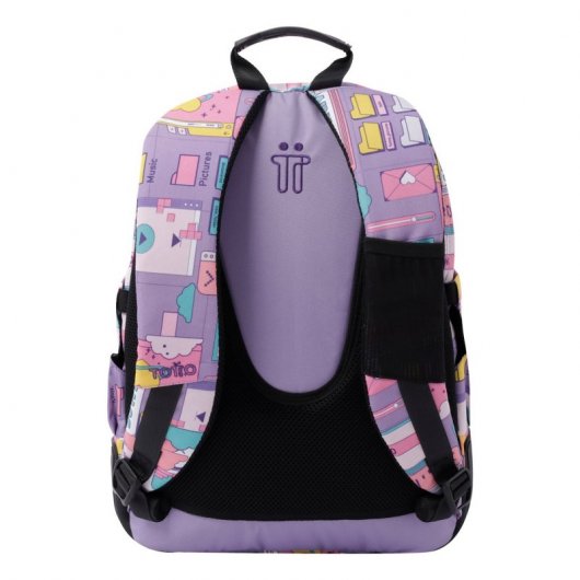 TOTTO Acquerelli Morral Zaino, Rosa (Rosa), Taglia Unica Unisex-Adulto