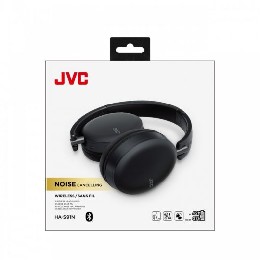 JVC HA-S91N Auriculares Negros