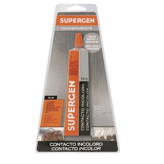 Pegamento Supergen Incoloro   75 Ml.
