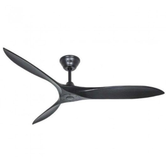 Ventilatore da soffitto CasaFan Eco Airscrew DC 152 cm nero opaco telecomando