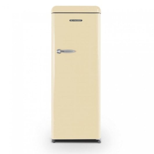 ​SCHNEIDER CONSUMER SCCL222VCR frigo combine Pose libre 229 L E Crème