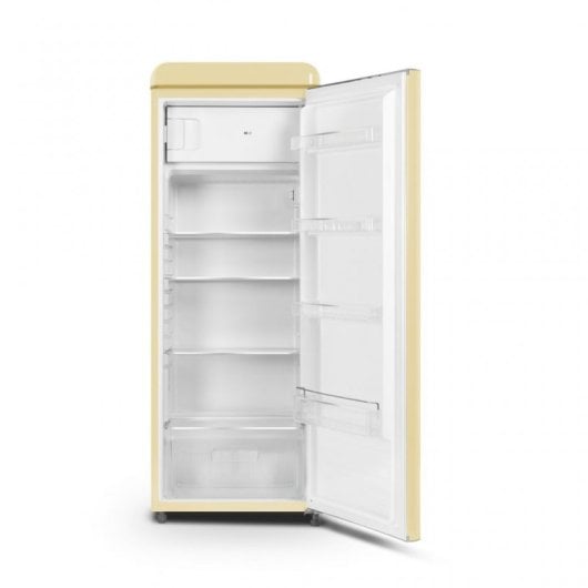 ​SCHNEIDER CONSUMER SCCL222VCR frigo combine Pose libre 229 L E Crème