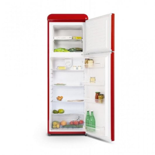 ​SCHNEIDER CONSUMER SCDD309VR réfrigérateur-congélateur Pose libre 302 L E Rouge