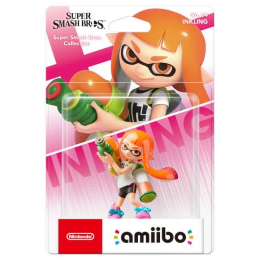 Figura Amiibo Nintendo Inkling