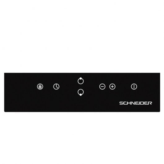 Schneider SDV30S Placa Vitrocerámica 2 Zonas 30cm Negra