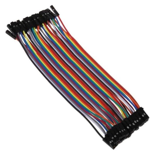 Câbles Dupont Femelle/Femelle 20cm OcioDual 40x pour Arduino
