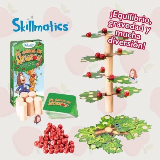 Ludilo – Newtons Baum, Lernspiel zum Balancieren, Kinder ab 6 Jahren, 2–6 Spieler, 20 Minuten