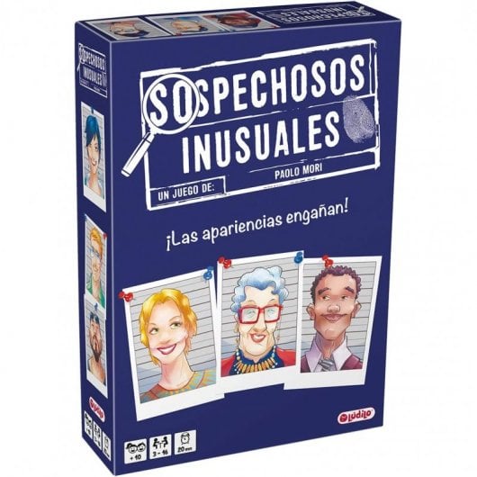 Ludilo Unusual Suspects, jeu de société coopératif, 3 à 16 joueurs, 20 min, à partir de 10 ans