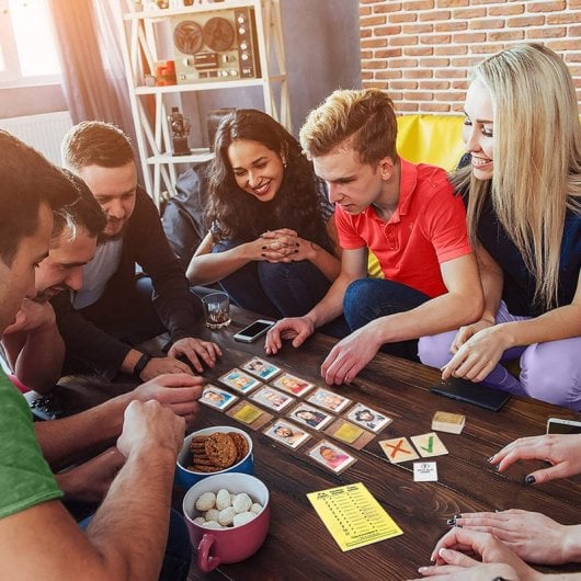 Ludilo Unusual Suspects, jeu de société coopératif, 3 à 16 joueurs, 20 min, à partir de 10 ans