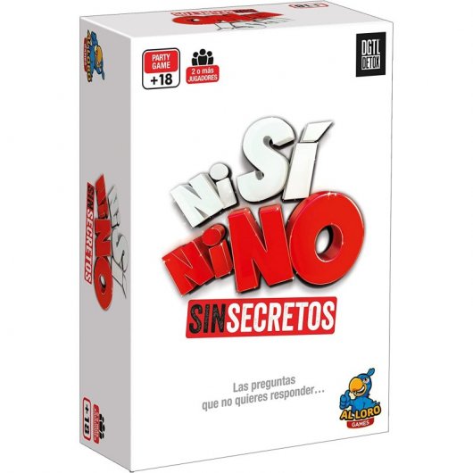 Al Loro Games Ni Si Ni No Sin Secretos, Juegos De Mesa Adulto, Juegos De Cartas Adultos
