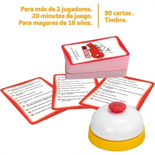 Al Loro Games Ni Si Ni No Sin Secretos, Juegos De Mesa Adulto, Juegos De Cartas Adultos
