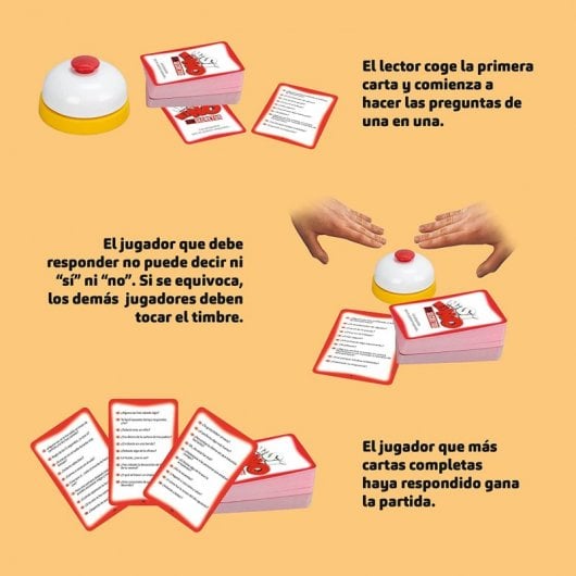 Al Loro Games Ni Si Ni No Sin Secretos, Juegos De Mesa Adulto, Juegos De Cartas Adultos