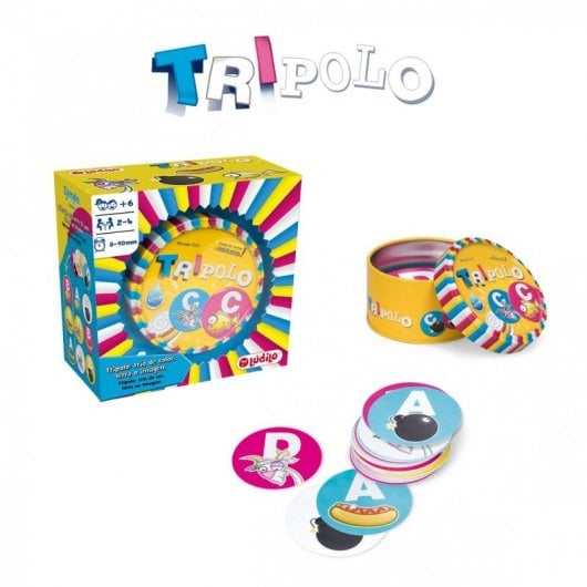 Ludilo Tripolo, Juegos De Mesa Educativo, Niños +6 Años , 2 A 4 Jugadores, Juego Rápido