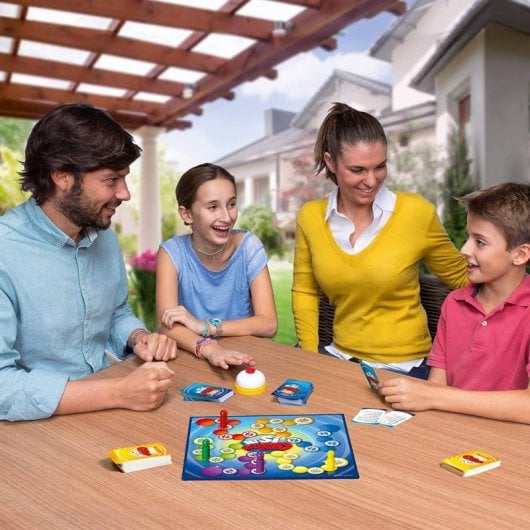 Weder Ja noch Nein – Familienspiel, Kinder ab 7 Jahren, 900 Fangfragen, Kinder- und Erwachsenenmodus