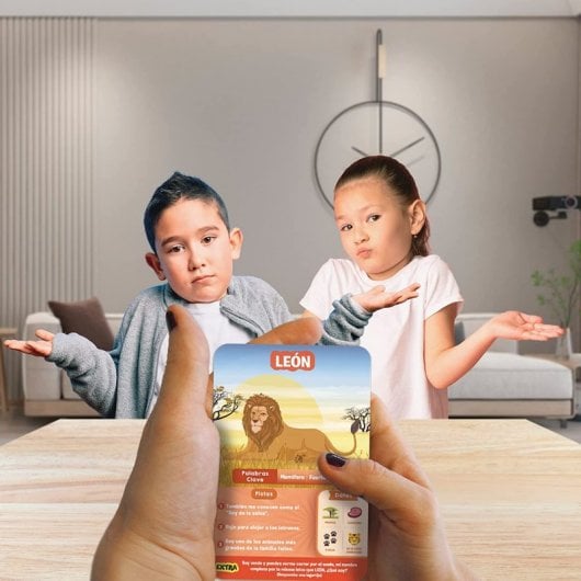 Ludilo - ¡adivina En 10! Mundo Animal, Juegos Educativos De Cartas, Niños +6 Años,