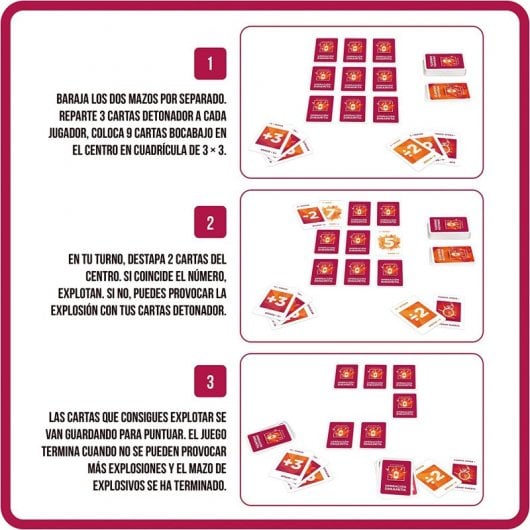 Ludilo-Kartenspiele, Brettkartenspiele, Operation Dynamite-Kartenspiel