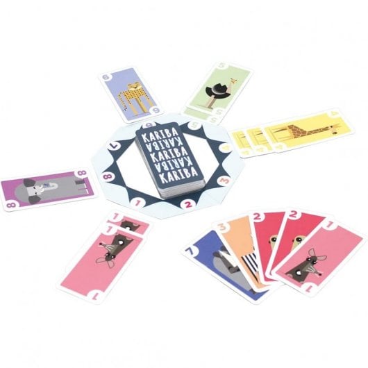 Ludilo-Kartenspiele, Brettkartenspiele, Kariba-Kartenspiel