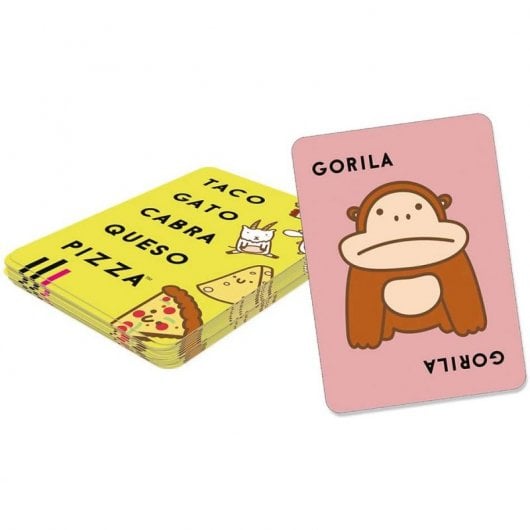 Ludilo Kartenspiele, Brettkartenspiele, Taco-Kartenspiel, Katze, Cabara, Käse, Pizza