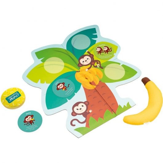 Ludilo Let's Play Monkey? Pädagogisches Familienspiel, Kinder ab 2 Jahren, 1 Spieler oder mehr
