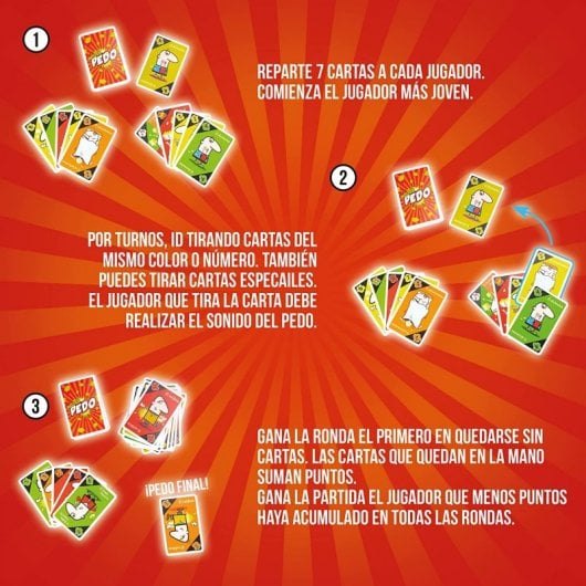 Herr Furz – Kartenspiele, die stinkendsten Fürze imitieren, Kinder ab 8 Jahren, dynamisch und lustig