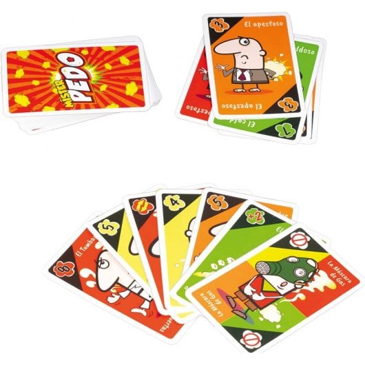 Herr Furz – Kartenspiele, die stinkendsten Fürze imitieren, Kinder ab 8 Jahren, dynamisch und lustig