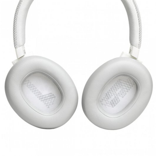 JBL Live 650BTNC Auscultadores Bluetooth com Cancelamento Ativo de Ruído Brancos