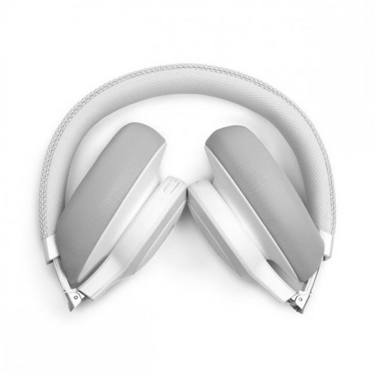JBL Live 650BTNC Auscultadores Bluetooth com Cancelamento Ativo de Ruído Brancos