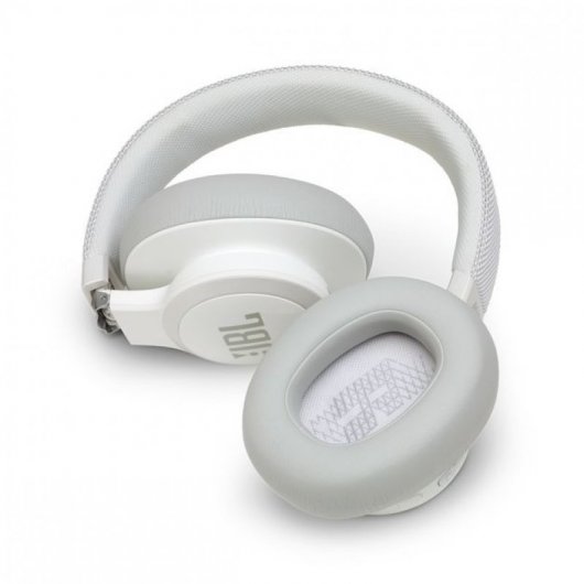 JBL Live 650BTNC Auscultadores Bluetooth com Cancelamento Ativo de Ruído Brancos