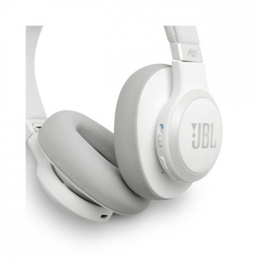 JBL Live 650BTNC Auscultadores Bluetooth com Cancelamento Ativo de Ruído Brancos