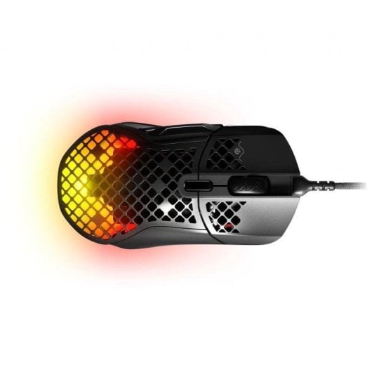 Souris Steelseries Aerox 5 Filaire USB 18000DPI Noir RGB Ultra-légère 9 Boutons