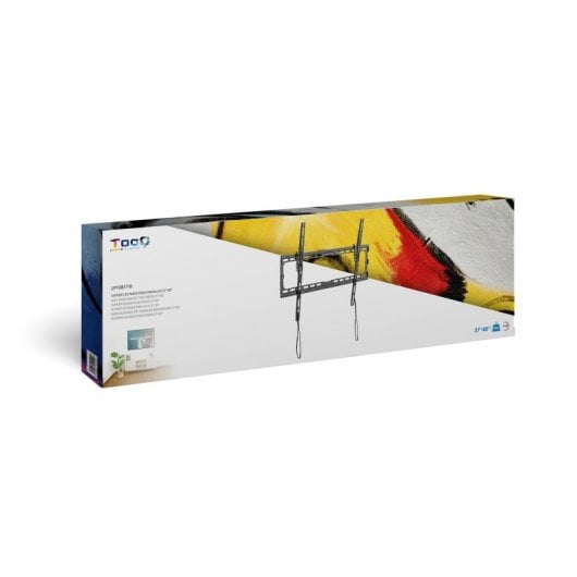 TooQ Soporte de Pared Inclinable para Monitor/TV 37"-80" VESA 600x400 Máx. 45Kg