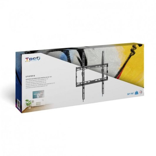 TooQ Wandhalterung für Monitor/TV 32"-70" VESA 400x400 Max. 45 kg