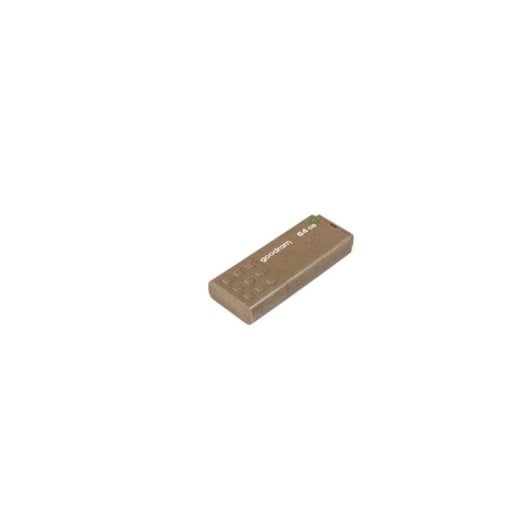 USB-Stick Goodram UME3 Eco Friendly 64GB USB 3.2 Gen1 braun, biologisch abbaubar