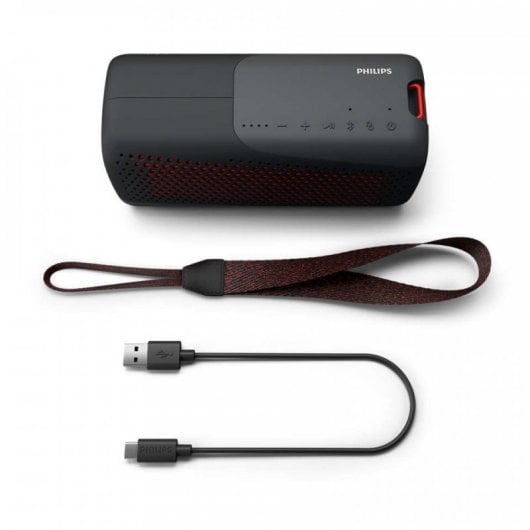 Philips TAS4807B/00 Coluna Portátil Bluetooth Preta
